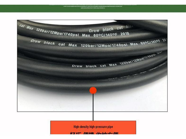 High-Pressure Explosion-Proof Rubber Car Wash Hose