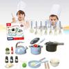 Colorful Kids Kitchen Toy Set With Realistic Cooking Features For Boys And Girls