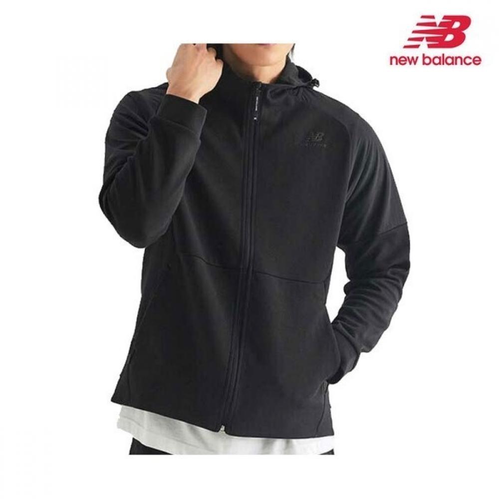 

New Balance Half Club Uni Tech Hooded Zip Up Jacket Black 95