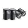 Cwwzlm1 4pcs Pour Mitsubishi Asx Cache-valves de roue de voiture Cache-tiges de pneu Accessoires étanches à la poussière d'air