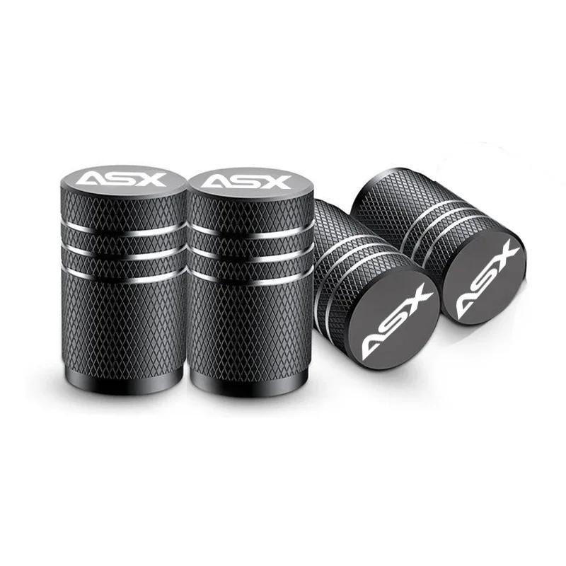 

4pcs For Mitsubishi Asx Car Wheel Tire Valve Caps Tyre Stem Covers Airdust Waterproof Accessories