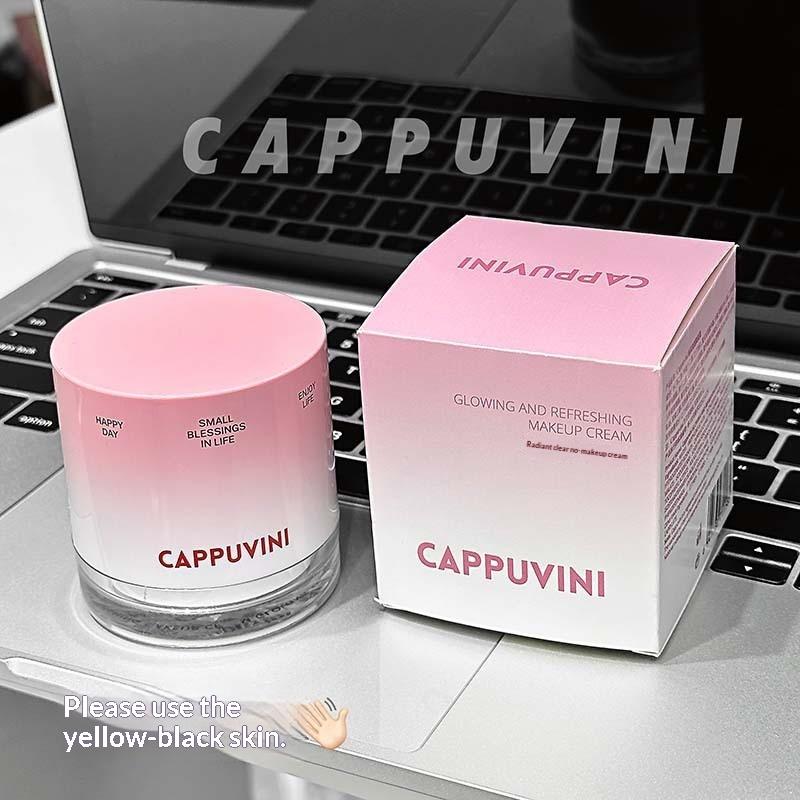 Cappuvini Moisturizing Radiant And Clear Natural Cream With A Creamy Skin Base Creates A Refreshing And Smooth Makeup Look