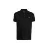 Polo Shirts Men's Black Polo Collar Moderate Straight Fit 6K1FCQ-1JTUZ-999