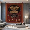 Starożytny Rzymski Gobelin S-Spqr Dekoracja Domu Retro Orzeł i Wilczyca Wiszący na Ścianie Do Salonu Sypialni Dekoracja Ścienna Dekoracyjna Tkanina