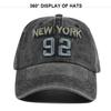 1pc Vintage 3D Letter Embroidered Baseball Cap,Contrast Color Leisure Versatile Hat for Men and Women Outdoor Travel,Adjustable