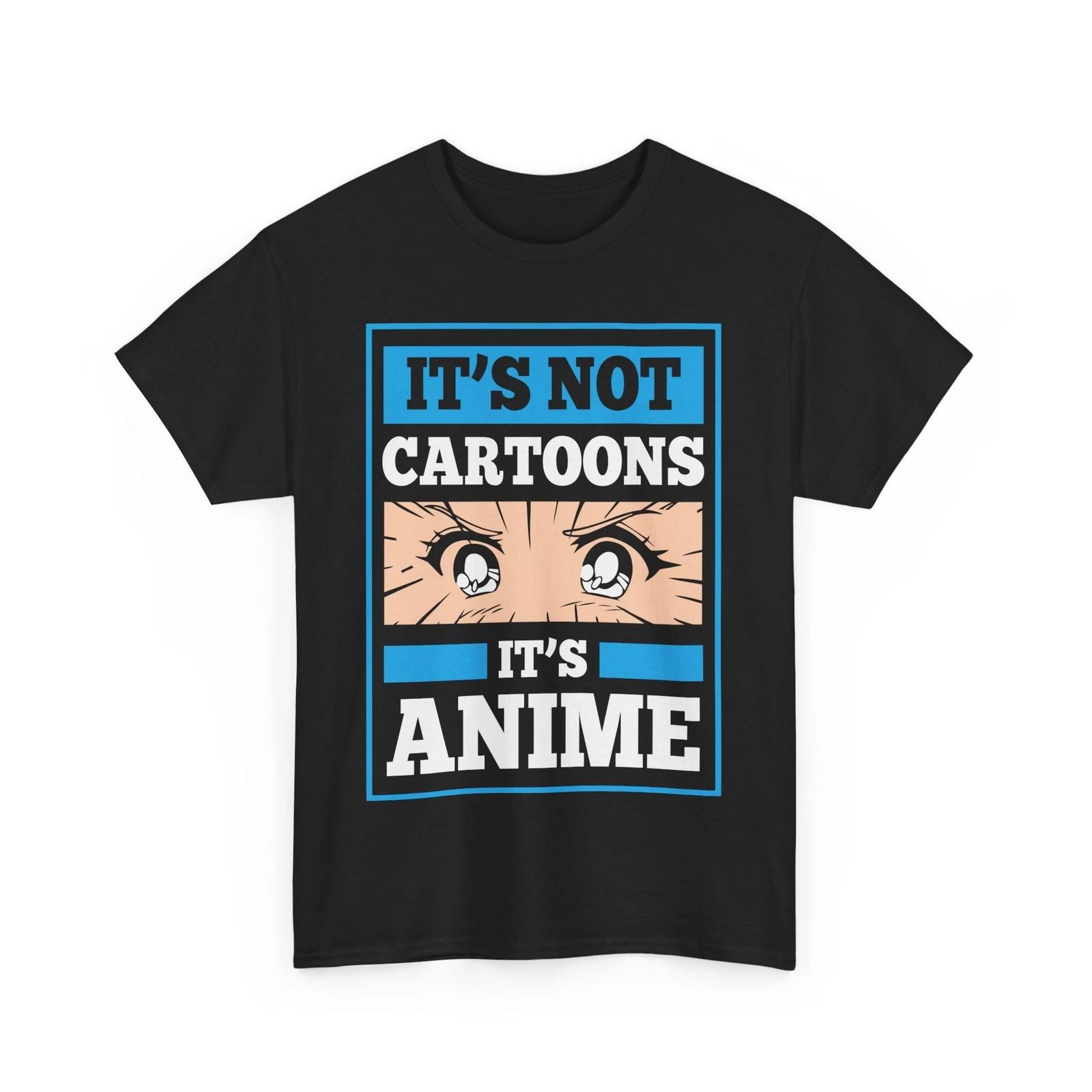 Крутая футболка в стиле японского аниме | Футболка в стиле манги | Это не мультики, это аниме M