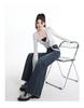 Women's High-Waist Retro Flare Jeans - Slimming, Loose Fit for Spring and Autumn 2026