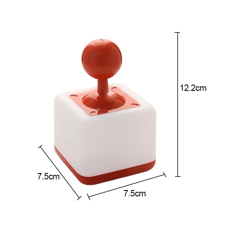 USB LED Night Light Joystick Adjustable Creative Atmosphere Light for Bedroom Bedside Office Desktop Reading Charging Desk Lamp