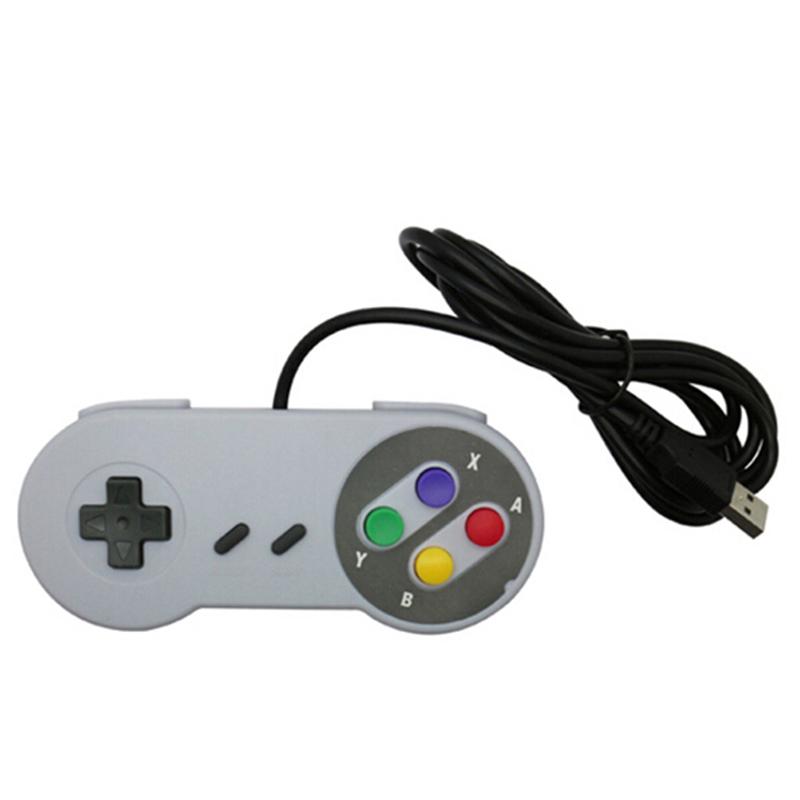 USB Retro Super Controller für SF SNES PC Windows Mac Spielzubehör