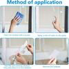 Boao 40 Pieces Large Size Anti-Collision Window Clings Bird Window Stickers Prevent Bird Strikes on Doors Windows Glass Translucent/Dusted Bird