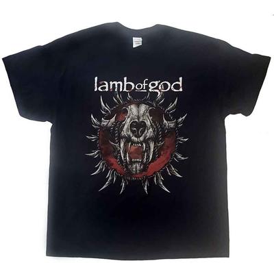 Lamb of God 'Radial' (Black) T-Shirt (xx-Large)