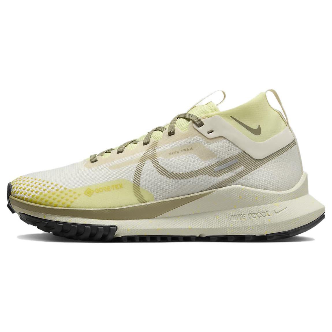 (WMNS) Nike Pegasus Trail 4 GTX Waterproof Trail Running Shoes Pale Ivory Neutral Olive Women s DJ7929-101 EU 36