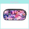 Kpop Demon Hunters Portable Pencil Pouch Nylon Storage Case For Kids And Teens