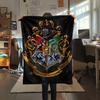 Wizard Battle Against Dark Creatures Blanket Suitable For All Seasons Sofa Blanket Air Conditioning Blanket Outdoor Plush Blanket Office Rest Blanket