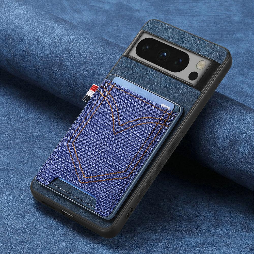 For Google Pixel 10A 9A 10 Pro XL 5G Card Leather Back Case Magnet Car Mount Holder Bumper Shell Pixel 9 Pro XL Case Shockproof