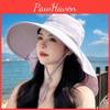 Summer Fashion Floppy Sun Hat With Ponytail Opening Uv Protection For Casual Outdoor Wear