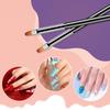 LINMANDA Nail Dotting Tools Double-ended Nail Art Brushes Kit for Nail Drawing And Nail Paint Brushes Small Detail Brushes