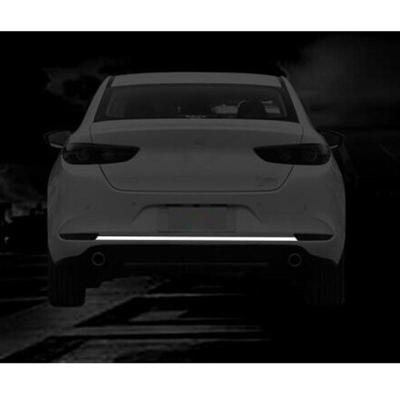 For Mazda 3 Mazda3 Axela M3     Car Body Cover Bumper Trim Sticks Frame Rear Back Tail Bottom Hoods Panel Parts