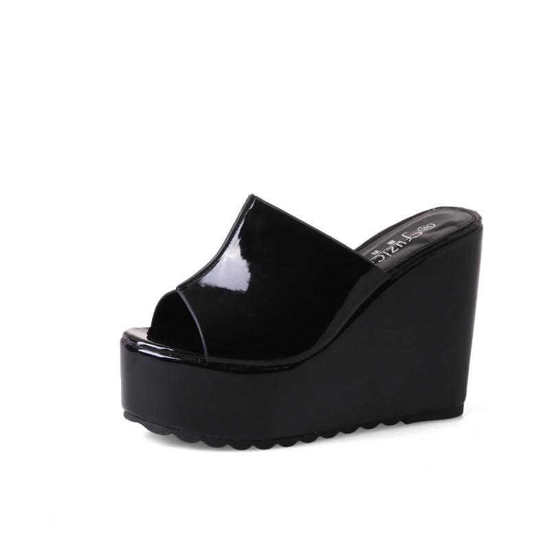 

Туфли на платформе, женская модная обувь, босоножки на танкетке, однотонные босоножки для вечеринок, женская повседневная удобная дизайнерская летняя обувь 39