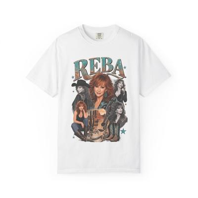 Reba Vintage Country Singer Collage T-shirt
