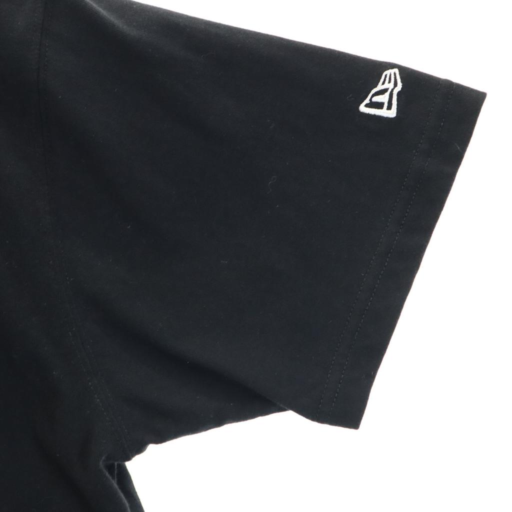 New Era Short Sleeve Snoopy T-shirt XL Black PEANUTS Men's Used