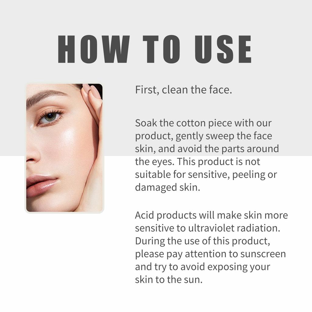 Exfoliating Toner, Moisturizing Toner Daily Travel Exfoliating Toner, Moisturizing Toner, Daily Travel 100ml