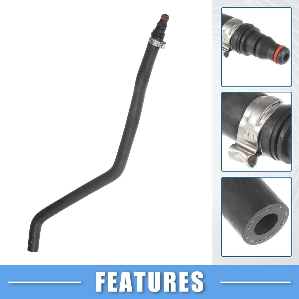 Kühlerschlauch für Mercedes-Benz CL550 2007-2010 Gummi Ausgleichsbehälter zum Kühler für Mercedes-Benz CL600 S550 S600 S65 für AMG Ersetzen