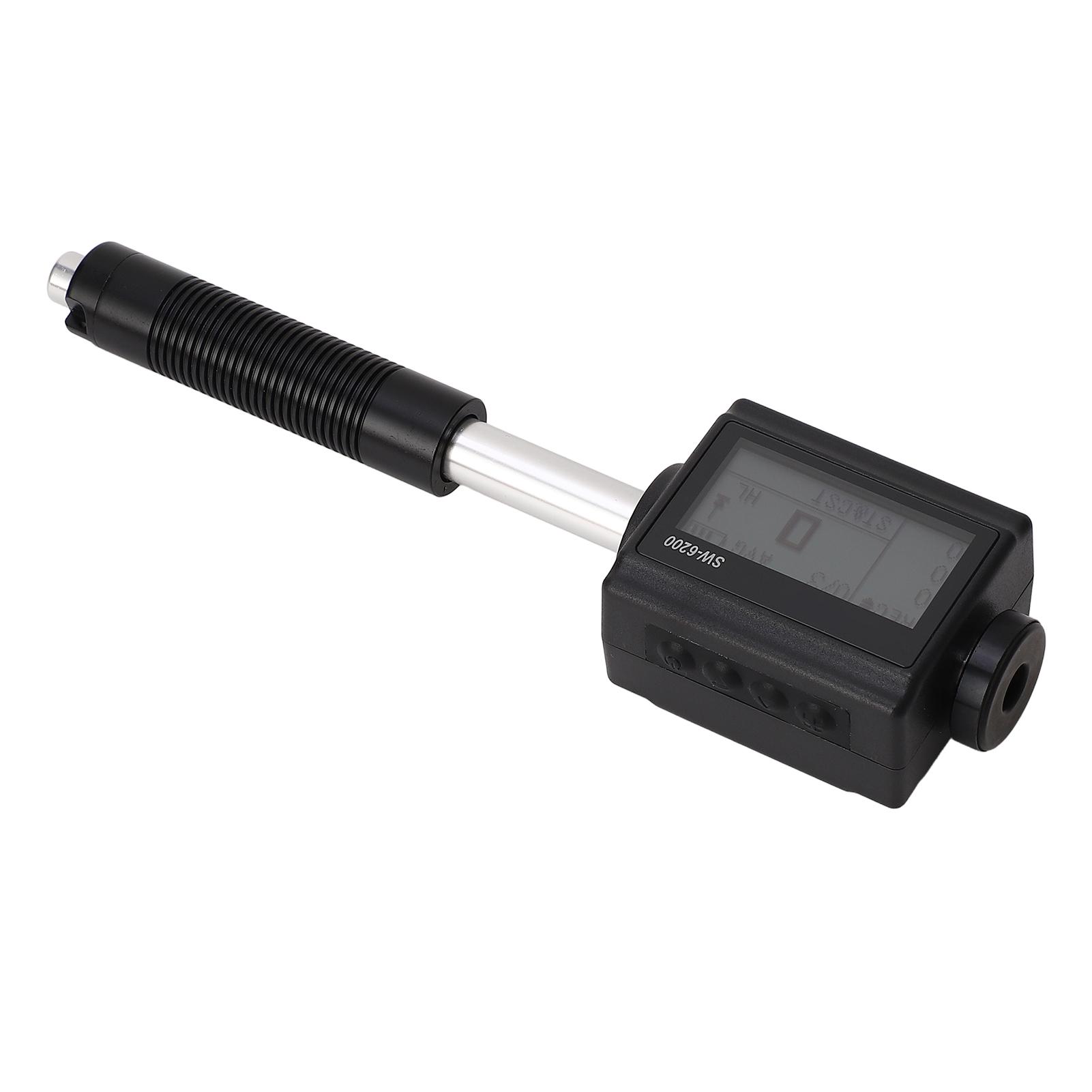 

Твердомер Leeb 7 в 1 с цифровым дисплеем и металлической ручкой