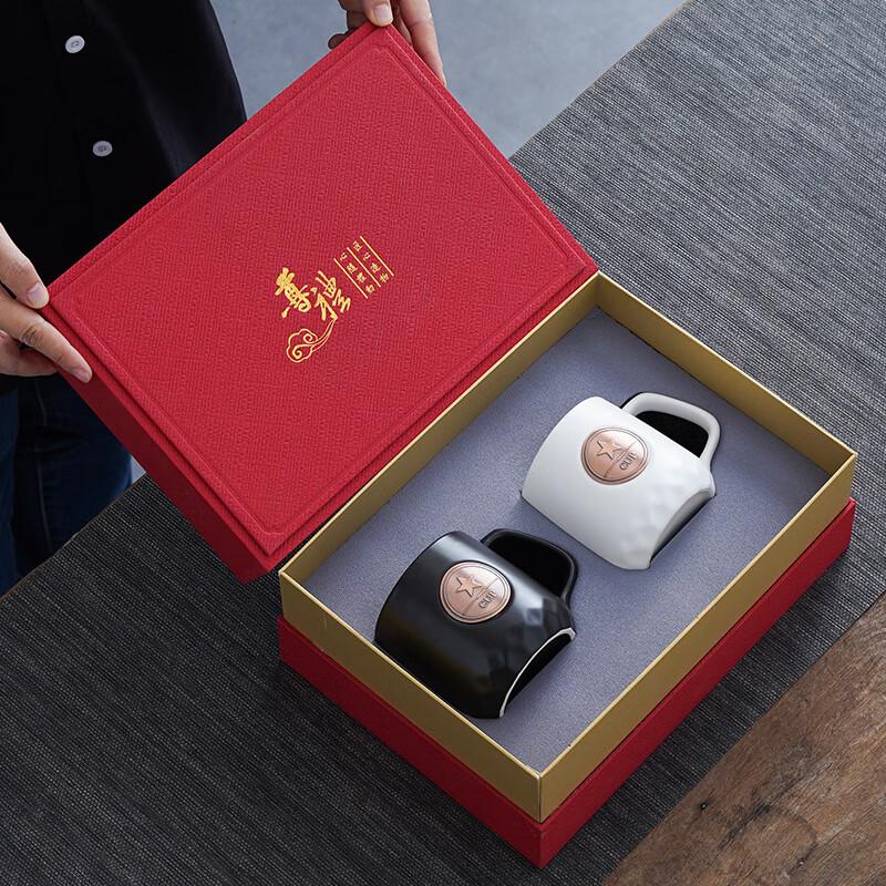 MY Simple Ceramic Coffee Mug Duo 400ml (Gift Boxed)