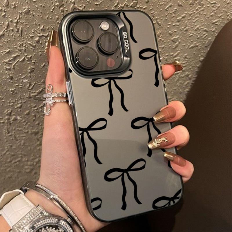 

Love Heart Bow Design Phone Case For Xiaomi Mi 11 Lite 5G 14 14T 13 13T 12T 12X Poco F6 M6 X6 X5 Pro F5 Shockproof Bumper Cover Xiaomi 14