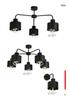 Industrial Loft Black Wall Lamp Higs 14-203
