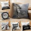 Good Friday Christ Cushion Cover Silky Short Plush Invisible Zipper Dustproof Sofa Pillow Case for Home Decor
