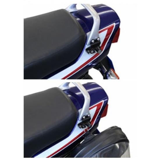 Díly na kolo Kijima Držák zámku helmy Ocel CB750 Black Anti-Theft ('92-'08) 303-1568