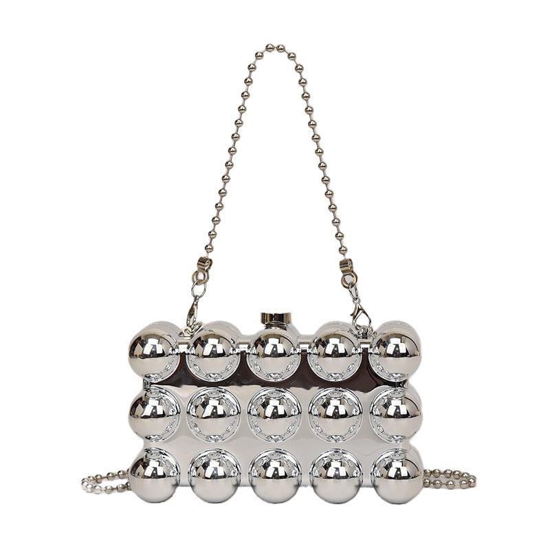 Acrylic Box Bag  - European Single-Shoulder Chain Purse, Same Style Fashion Women's Designer Handbag