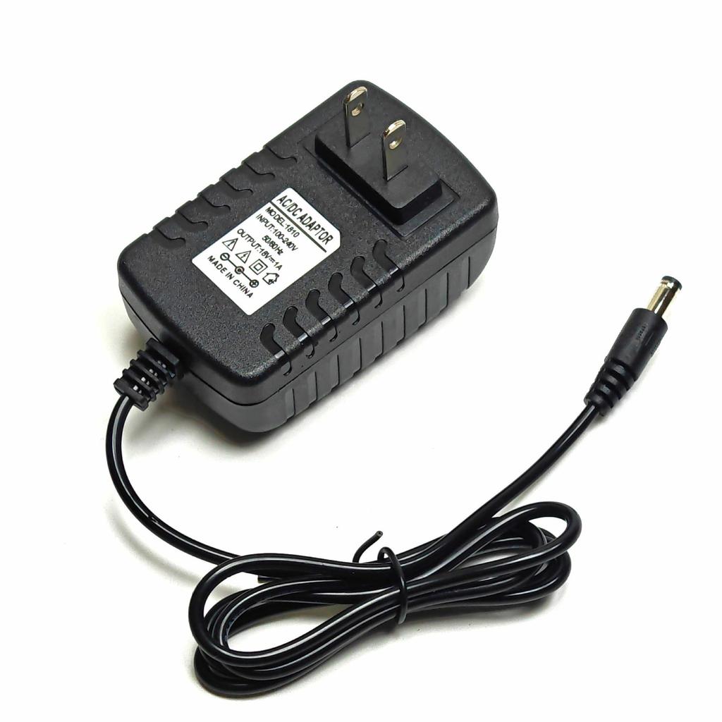 18V Universal Power Adapter for Fascia Gun Massager (1A/2A)