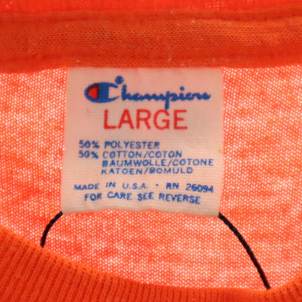 Champion 80s Vintage USA made tricot tag NFL Miami Dolphins Short sleeve T-shirt Men's Used