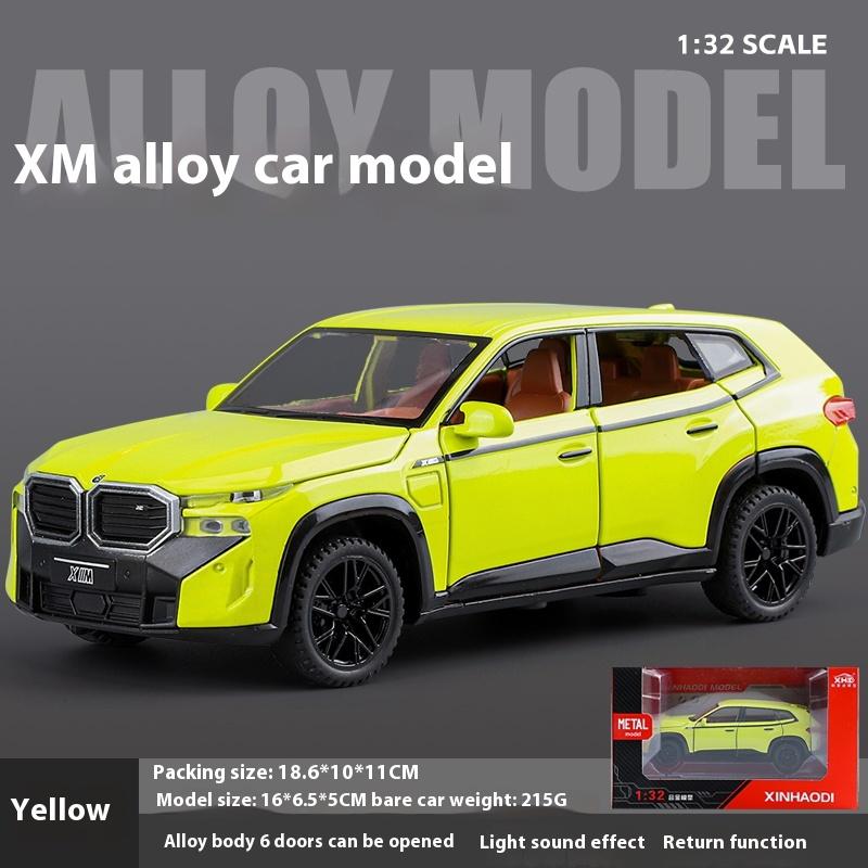 

Масштаб 1/32 BMW THE-XM Off-Road SUV Автомобиль Литой сплав & Модель автомобиля Подарок другу на день рождения Декоративные украшения для центральной консоли автомобиля зелёный