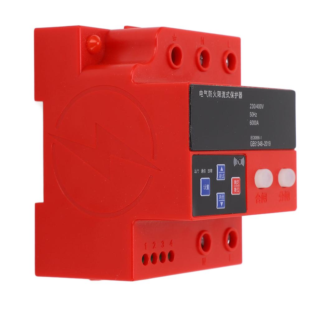 Current Limit Protector Overvoltage Undervoltage Electrical Protective Device DIN Rail 0‑63A AC230/4