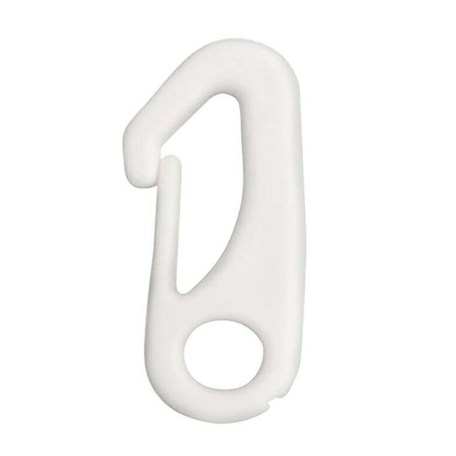 Пластиковый нейлоновый крюк на открытом воздухе аксессуары для флагштока белая пряжка — фото 5