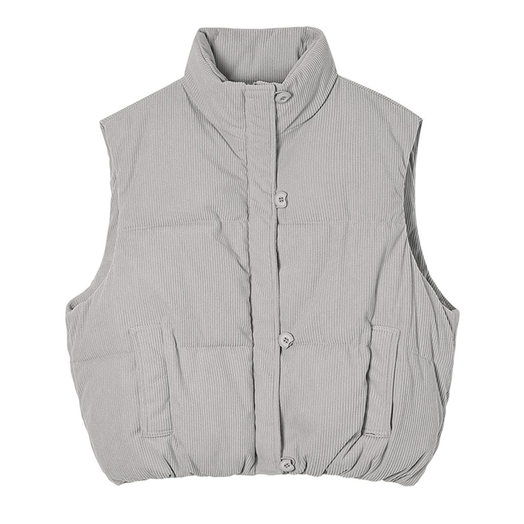 Women's Short Loose Versatile Fashion Corduroy Vest Vest
