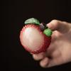Decorative Resin Litchi Incense Burner Home Ornaments Creative Fruit Aromatherapy Stove Exquisite Mini Incense Burner Home Decor