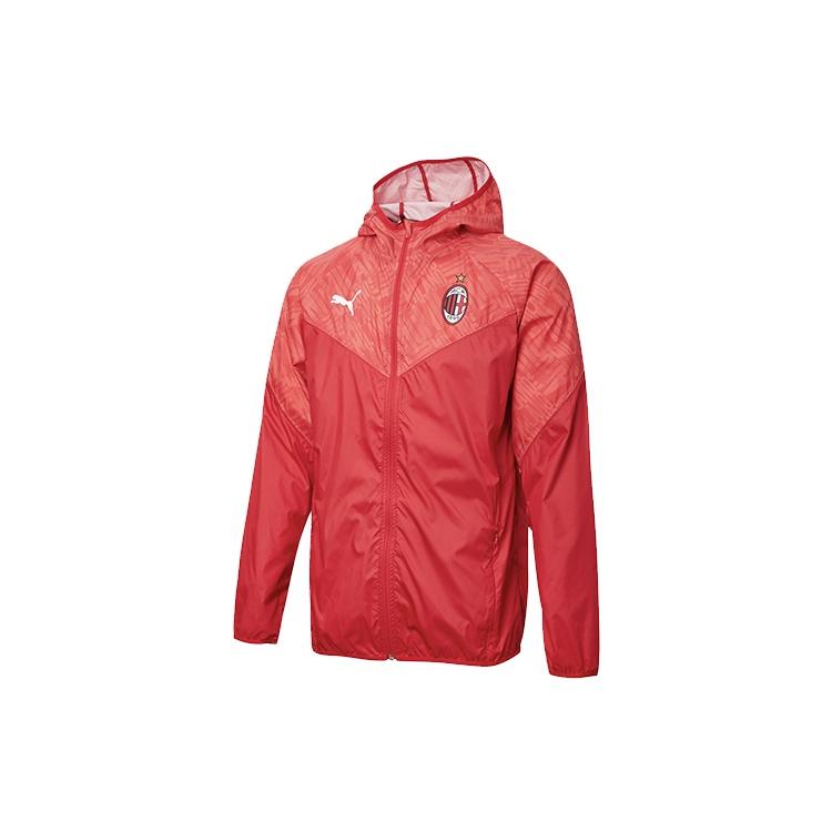 PUMA Ac Milan Warmup Jacket Red Men s 758633-01 M