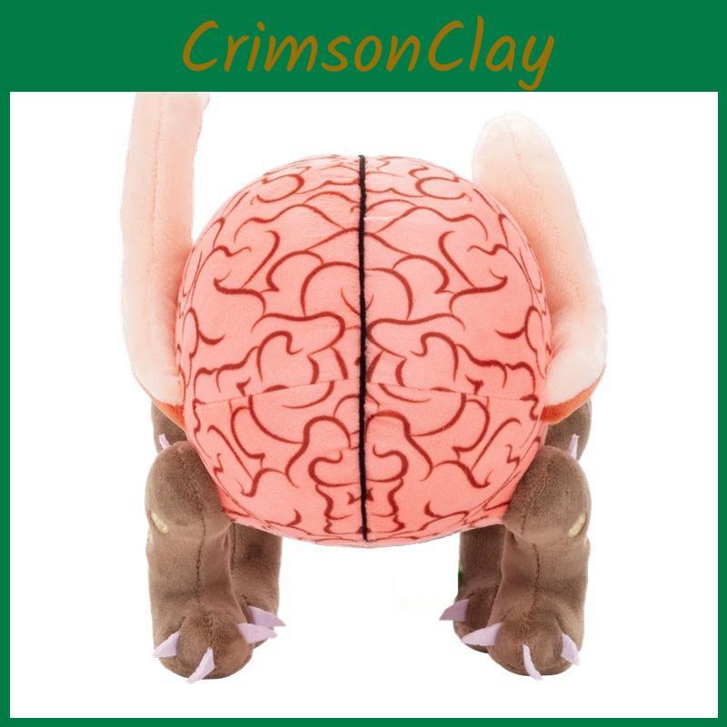 Plushie Brain Beast Soft Toy Short Pile Fabric Home Decor Children Festival Gift