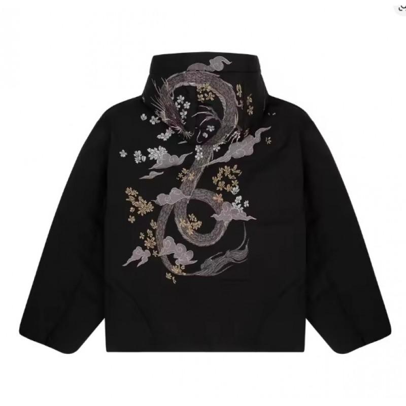 Unisex Oversize Kapüşonlu Polar Sweatshirt Sokak Giyimi Bol Kesim Uzun Kollu Baskılı Kazak Erkek Kadın