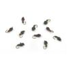 MNFT 10PCS 12# Peacock Nymph Midge Larvae Pupae Fly Trout Fishing Fly Fishing Fake Lure