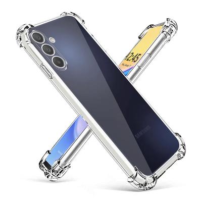 For Samsung Galaxy A16 5G SM-A166E Case Clear Silicone Soft Phone Case For Samsung A16 Transparent Shockproof Protect Back Cover