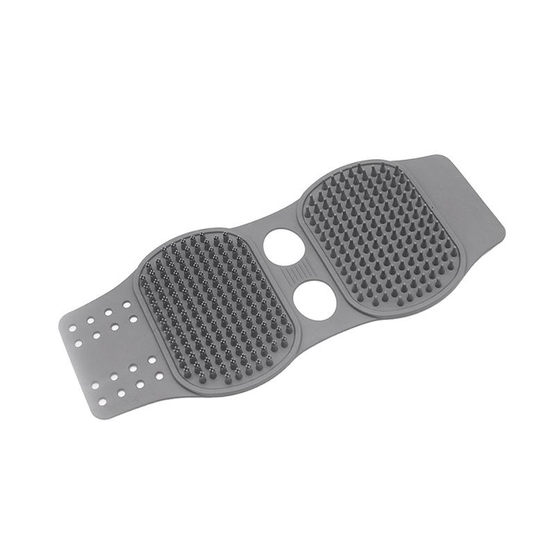 Double Sided Silicone Dog Brush Comb Soft and Comfortable Hair Fur Grooming Massage Gloves Pet Bath Supplies