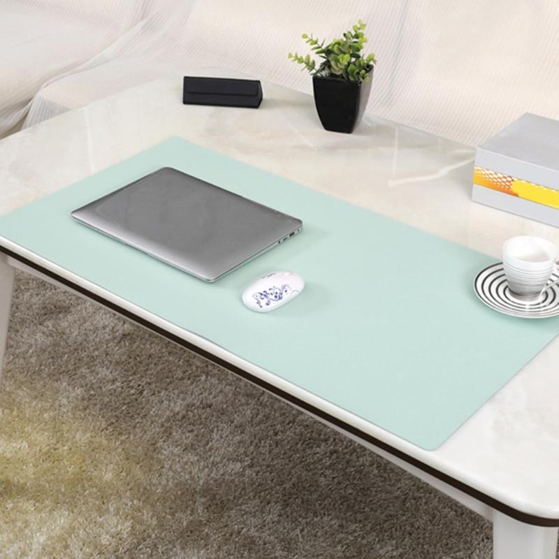 60x40cm Leather Desk Pad Water Resistant Desk Protective Covers Table Mat for Computer Keyboard Laptop Desk Accessories