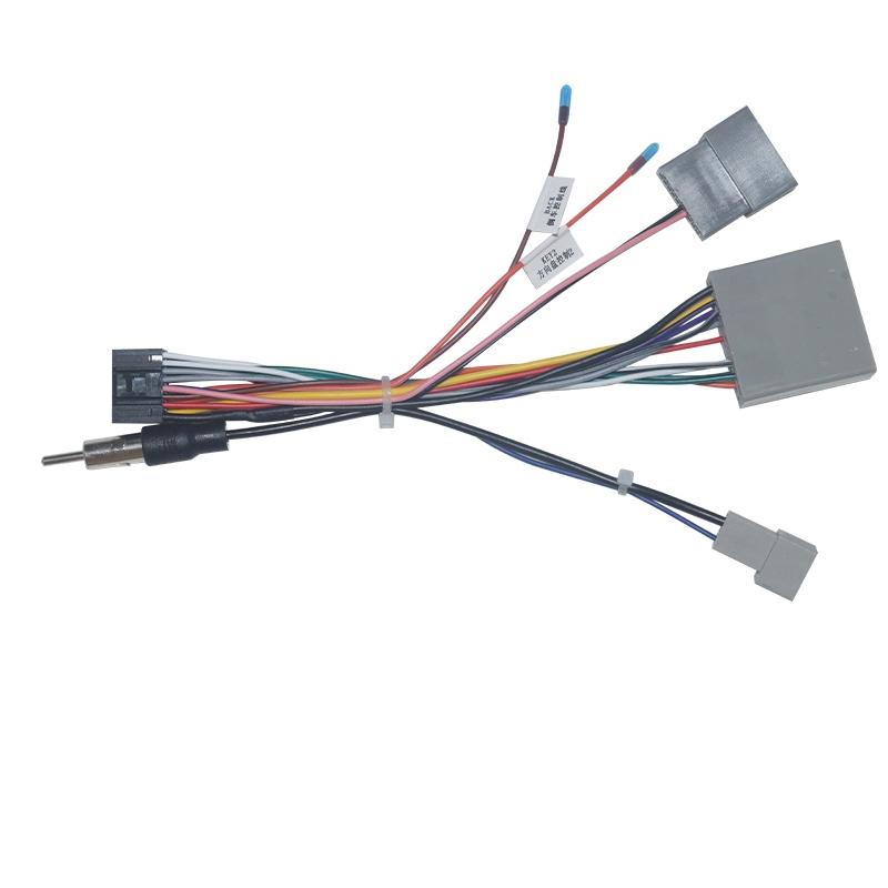 Android Car Multimedia Player Cable Wire Harness Adapter For HONDA CRV Civic 2006 2007 2008 2009 Plug Socket