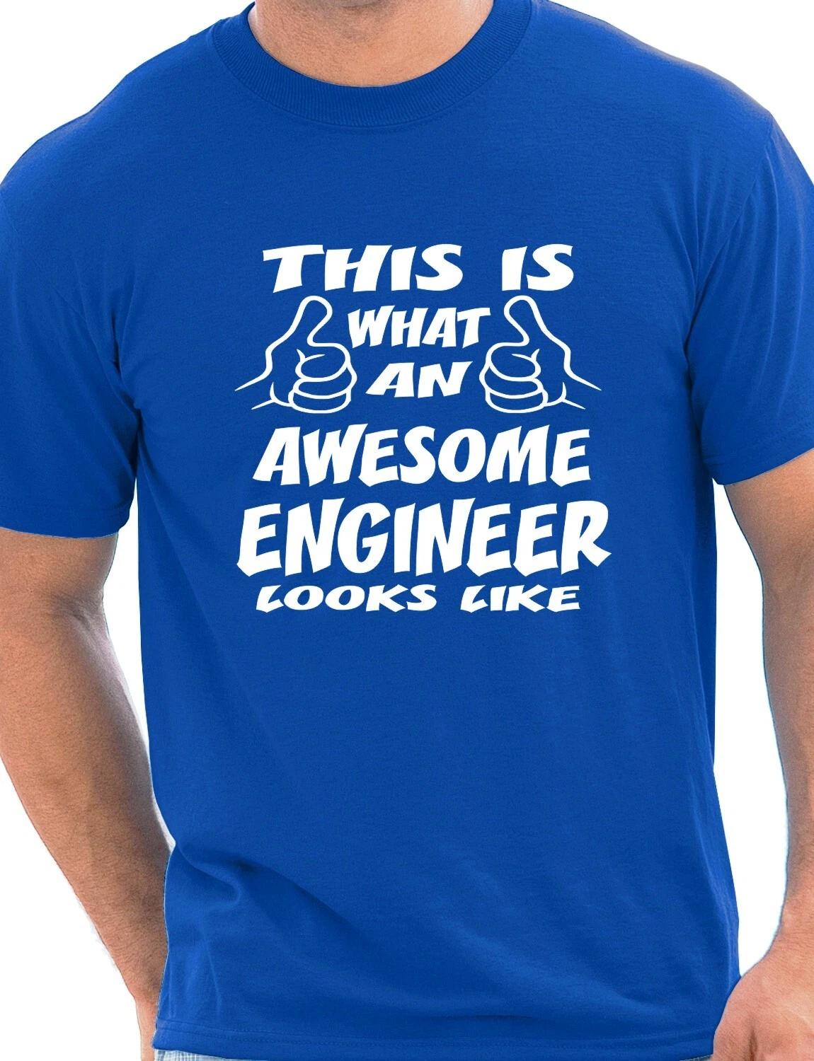 This Is What An Awesome Engineer Job Work Looks Like T-Shirt Size S-XXL S